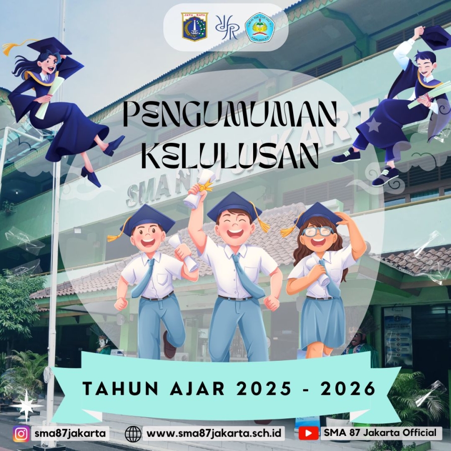 KEPUTUSAN KELULUSAN KELAS XII  SMA NEGERI 87 JAKARTA TA. 2025 - 2026
